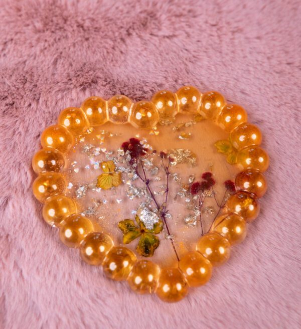 Tanierik na šperky Srdce