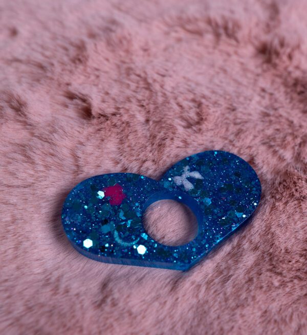 srdce, epoxid, book holder