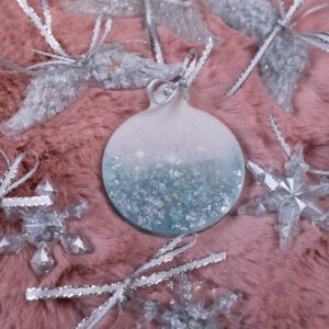 vianočné ozdoby epoxid