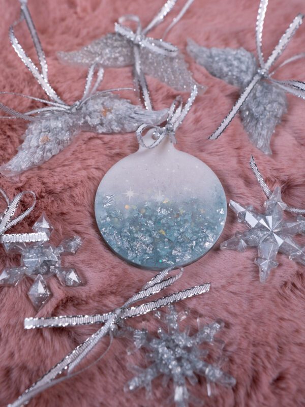 vianočné ozdoby epoxid