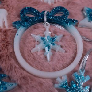 vianočné ozdoby epoxid