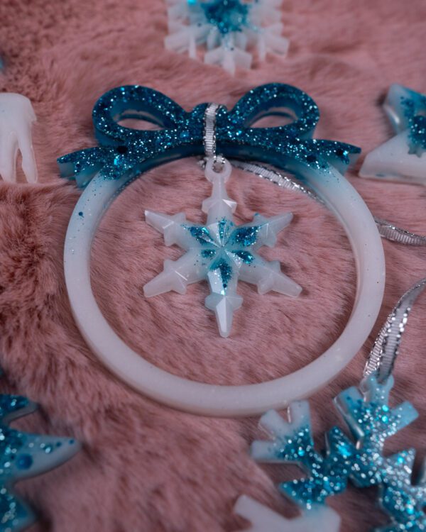 vianočné ozdoby epoxid