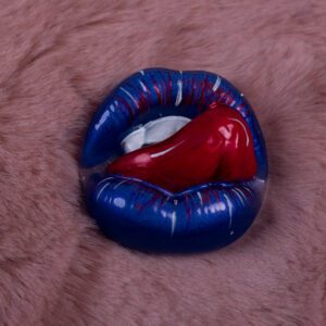 pery jazyk magnet magnetka epoxid dekoracia