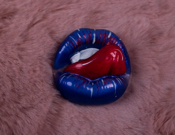 pery jazyk magnet magnetka epoxid dekoracia