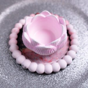 svietnik živica epoxid dekoracia tanierik