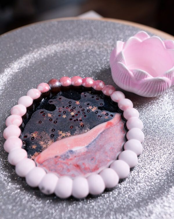 tanierik živica epoxid svietnik