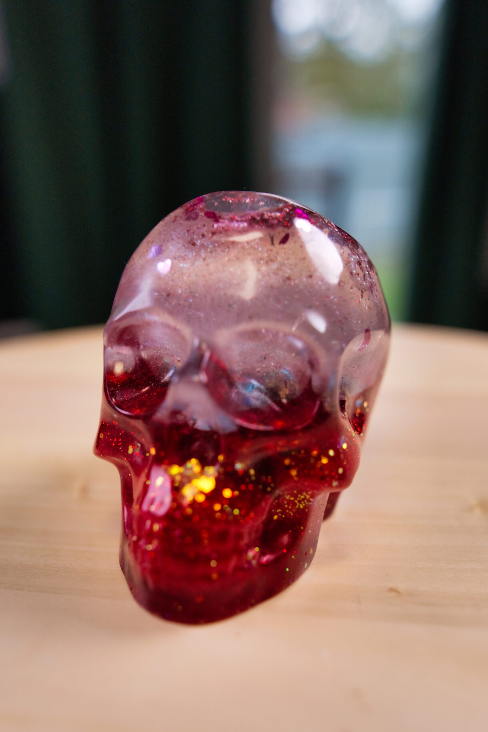 lebka vianoce cervena epoxid zivica