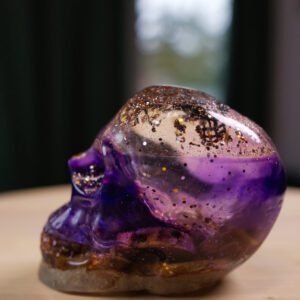 lebka epoxid zivica pavuk fialova