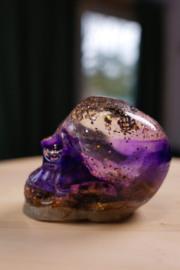 lebka epoxid zivica pavuk fialova