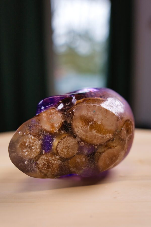 Lebka s tekutým stredom