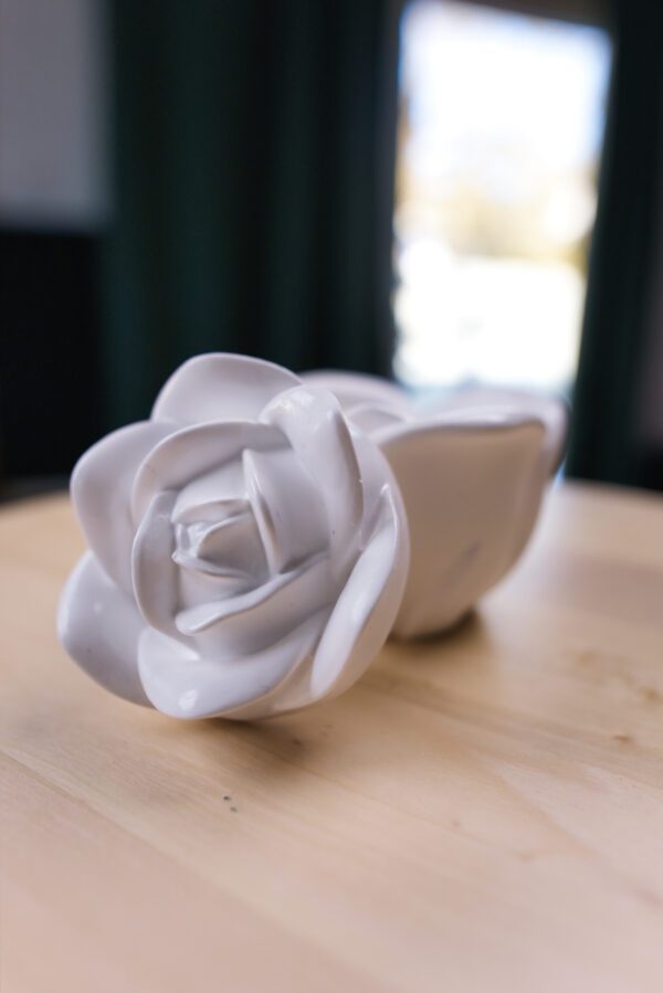 sviečka svietnik sadra ručná práca