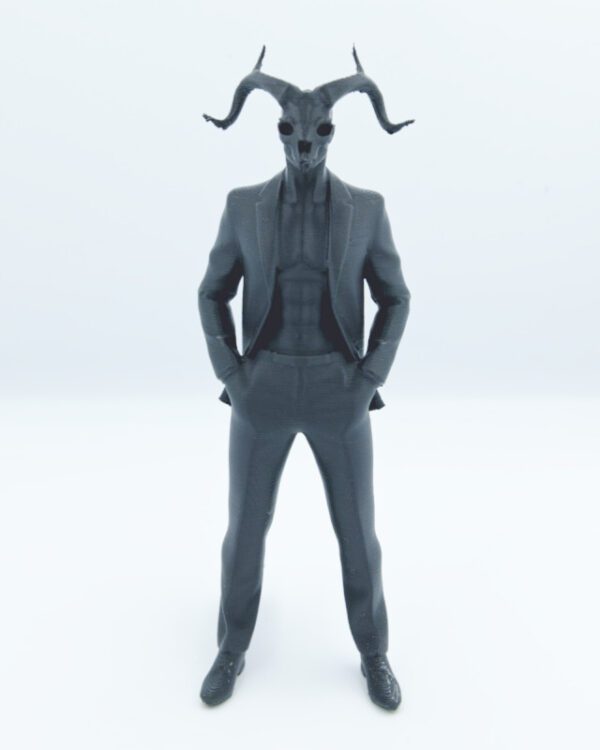 demon dekoracia kniha knihy 3D tlac print jeji duse napospas