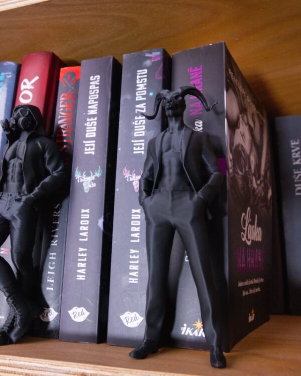 demon dekoracia kniha knihy 3D tlac print jeji duse napospas