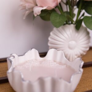 sviečka včelý vosk anjel kridla dekoracia