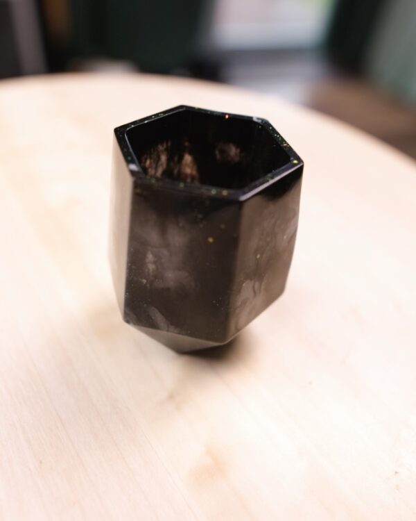 poharik na kozmeticke stetce epoxid rucna vyroba zivica