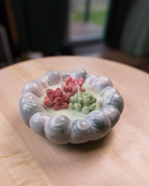 sviecka sojovy voska rucne vyrobena handmade