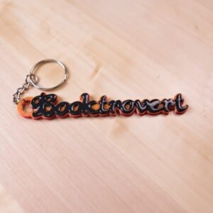booktrovert klucenka keychain 3D tlac print
