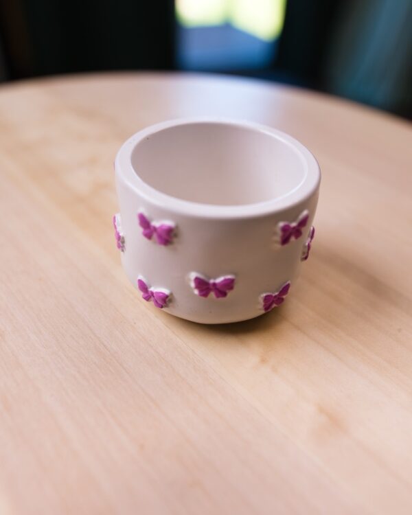 poharik sadra maslicky sviecka svietnik