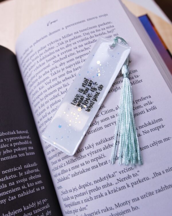 zalozka epoxid bookmark kniha knihy