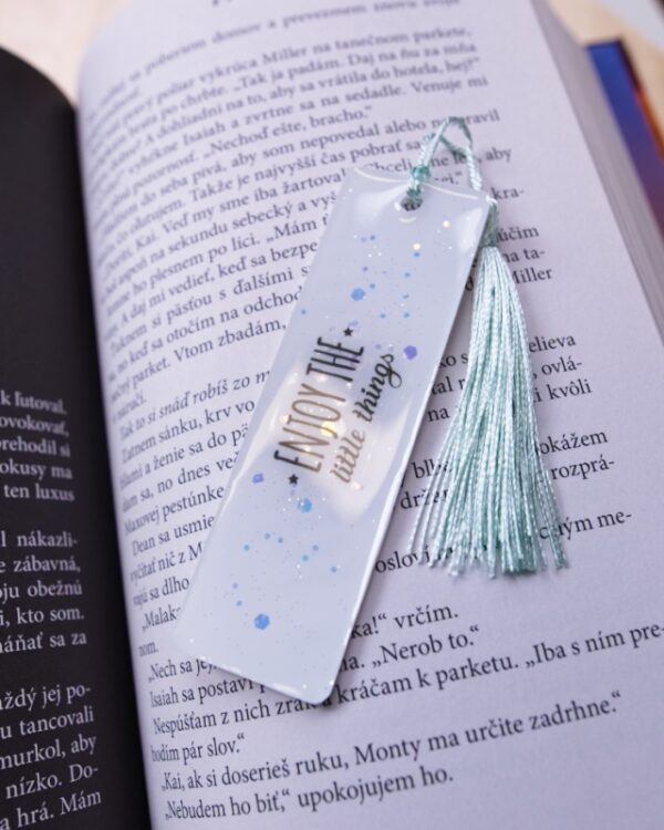 zalozka epoxid bookmark kniha knihy