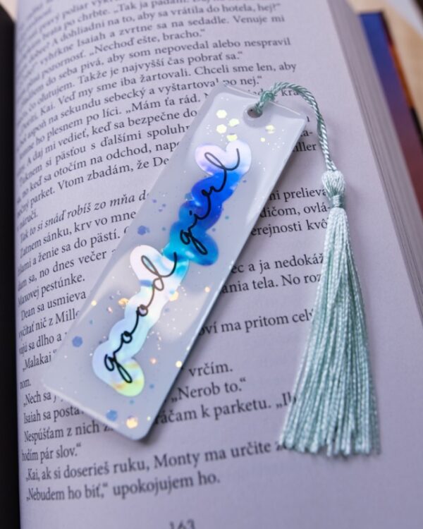 zalozka epoxid bookmark kniha knihy good girl