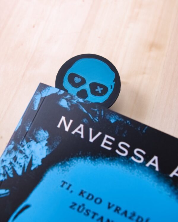 zalozka bookmark lights out kniha knihy books book