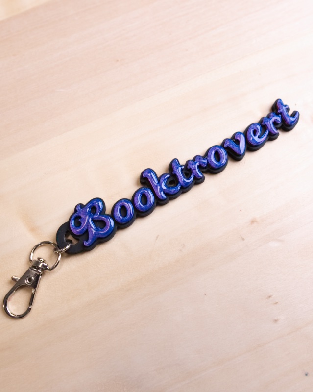 p1023393 booktrovert klucenka keychain 3D tlac print