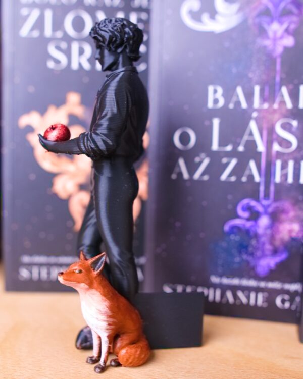 jacks bolo raz jedno zlomene srdce postavicka liska jablko 3D tlac doplnok kniznica