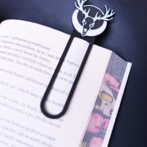 záložka bookmark 3D tlac jelen deer klips