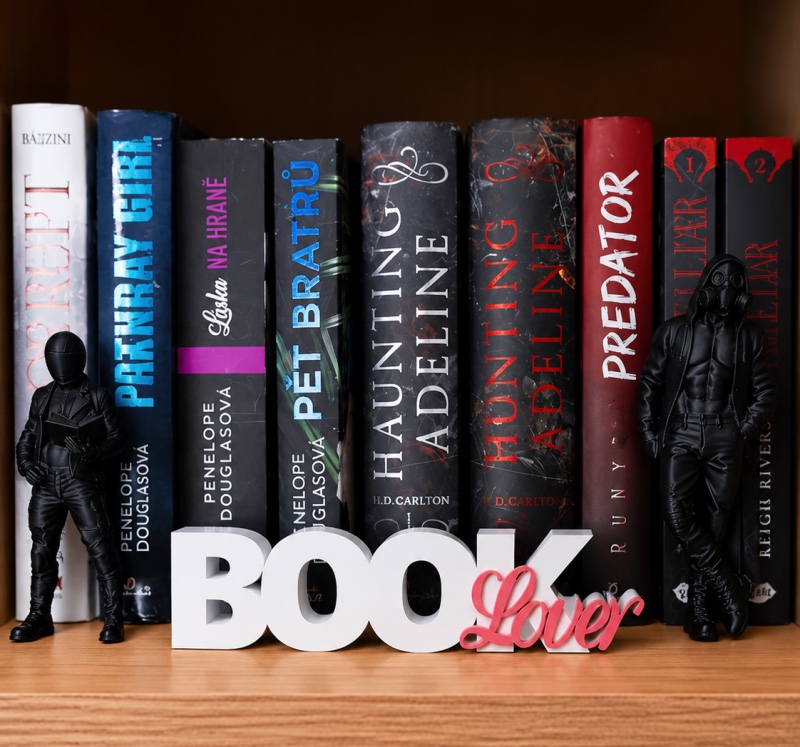 book lover napis bytovy doplnok kniznica booktok bookstagram