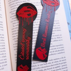 dark romance reader zalozka bookmark citatel temnej romantiky