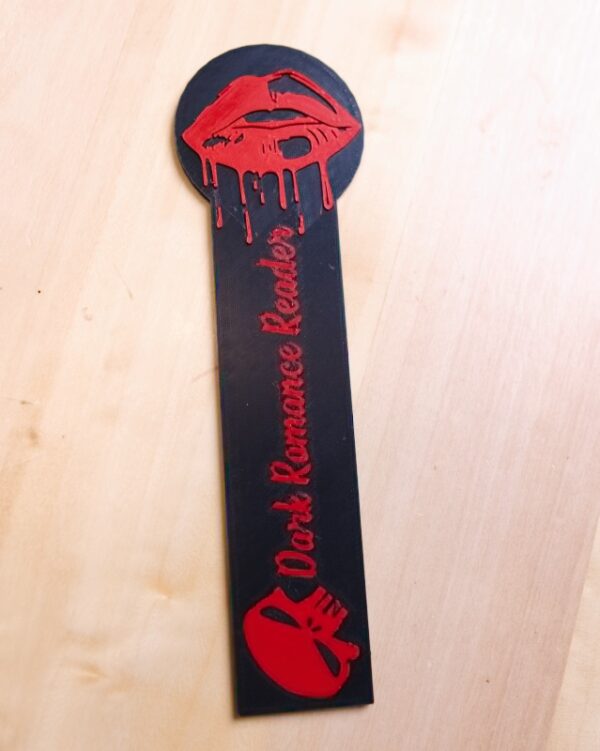 dark romance reader zalozka bookmark citatel temnej romantiky