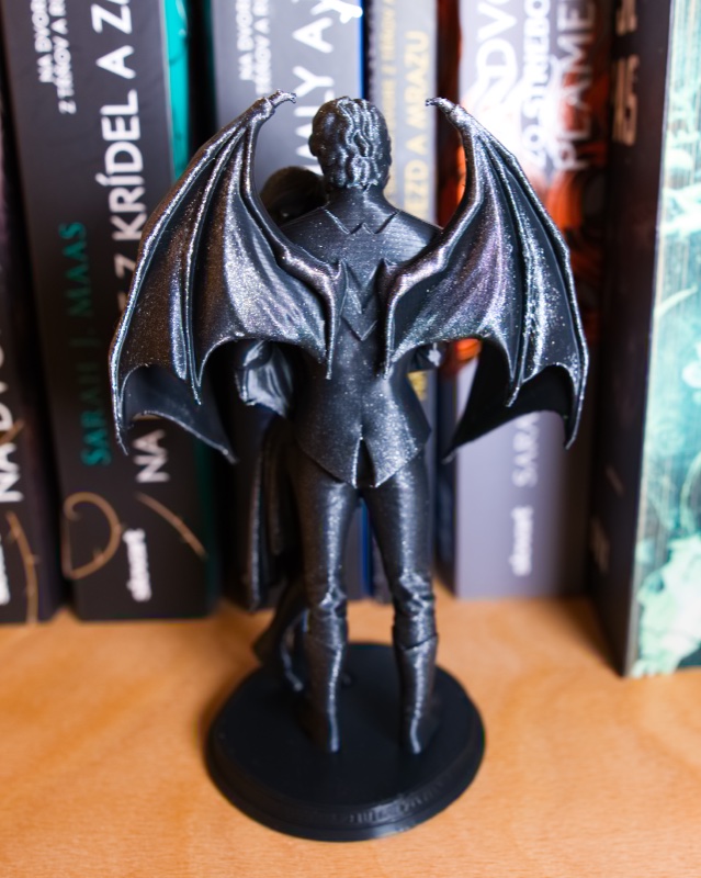 rhysand feyre acotar 3D tlac dekoracia book knihy kniznica