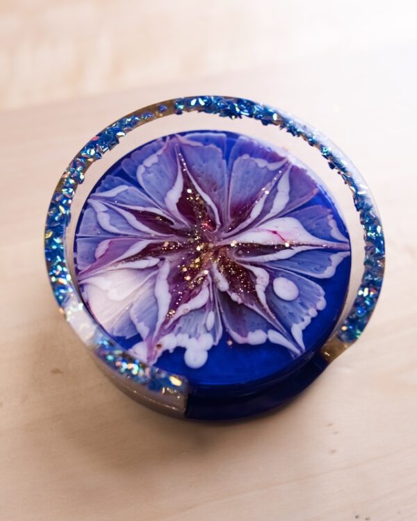 luxusna sada podsalok handmade epoxid